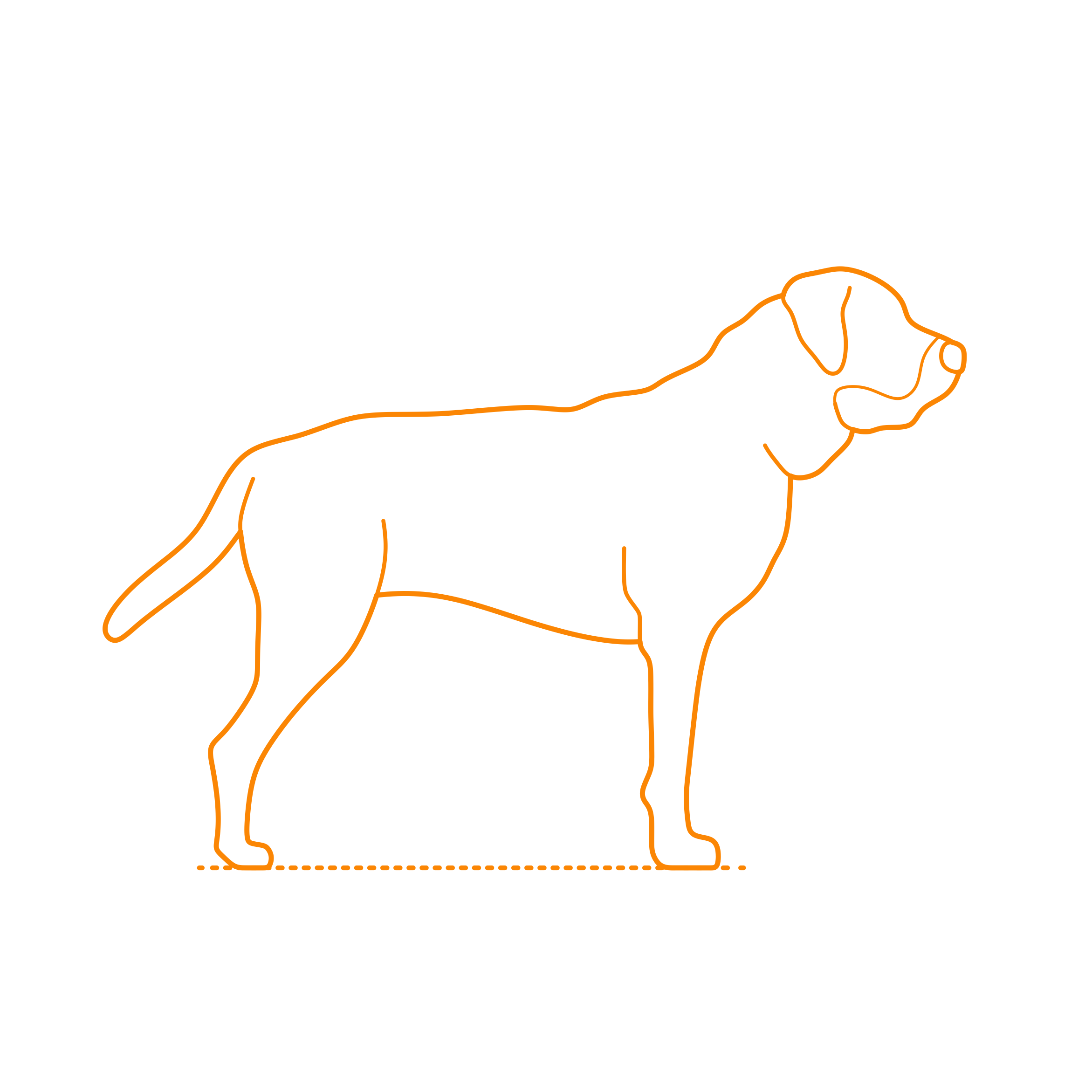 Animals Dogs Tosa Outline Svg Vector Free Vectors